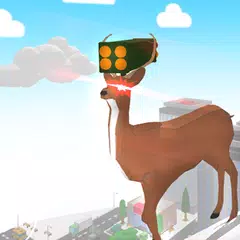 Скачать Crazy deer simulator APK