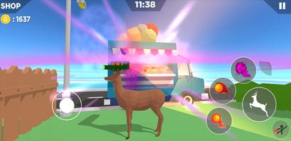 Crazy deer simulator Ekran Görüntüsü 3