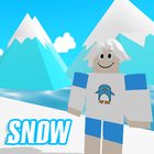 Ice snow island parkour icône