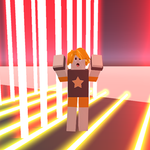 Laser parkour game icon