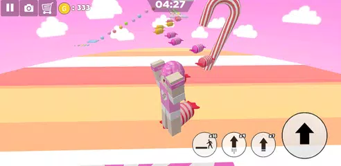 Candy Parkour Sweet girl XAPK Herunterladen