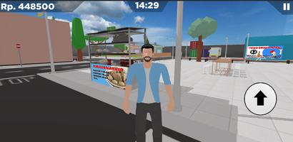 Simulator tukang bakso captura de pantalla 1