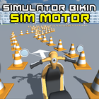 Simulator bikin sim motor biểu tượng