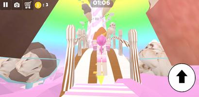 ice cream tower swirl parkour imagem de tela 1