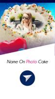 Poster Name Photo On Birthday Cake