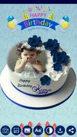 2 Schermata Name Photo On Birthday Cake