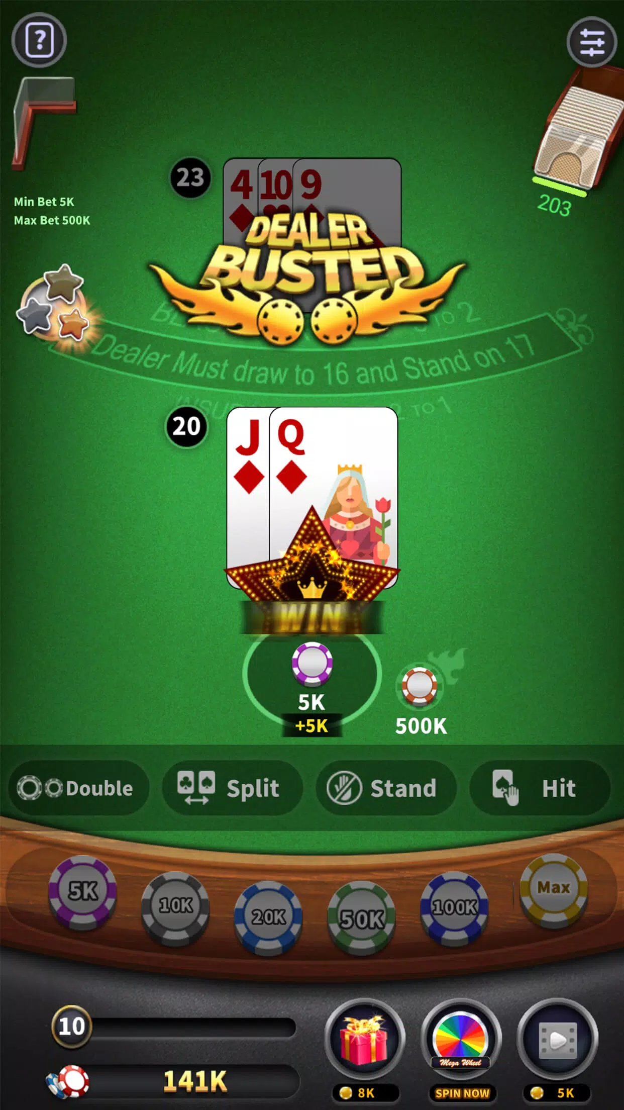 Black jack tudo em um Casino grátis e offline jogos de cartas em  2D::Appstore for Android