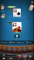 Blackjack 21 offline games screenshot 2