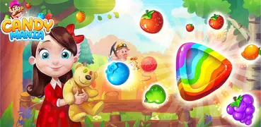 Sweet Candy Fever - New Fruit Crush Game Free
