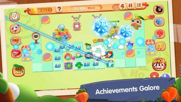 Carrot Defense: Fantasy Tower Defense Battle Game اسکرین شاٹ 2