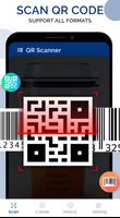 速い QR コード、 Barcode スキャナー ポスター