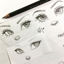 Cómo dibujar ojos de anime APK