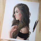 How to draw portraits icon