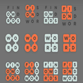 find words