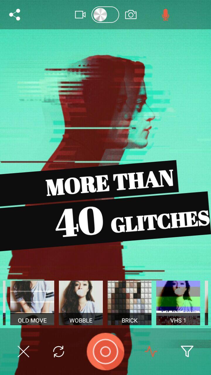 Glitch Video Effects -VHS Camera Aesthetic Filters for Android - APK