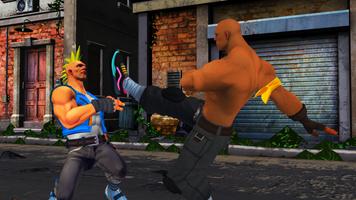 Ekstremalny Król Street Fighting: KungFu Games screenshot 1