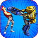 Pertarungan Nyata KungFu Robots Street APK