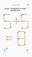 Matchstick puzzle پوسٹر