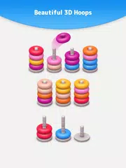 Color Sort 3D — Hoop Stack XAPK 下載