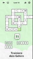 Math Crossword Plakat
