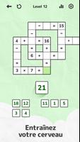 Math Crossword Affiche