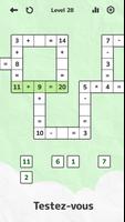 Math Crossword capture d'écran 1