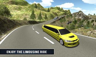 Up Hill Limo Off Road Car Rush screenshot 1