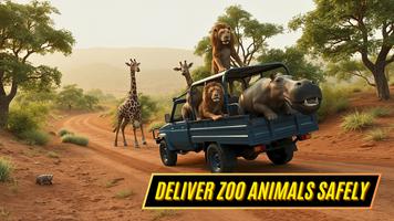 Animal Truck Simulator 3D captura de pantalla 1
