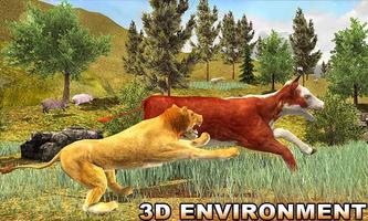 Lion Attack Ultimate Clan الملصق
