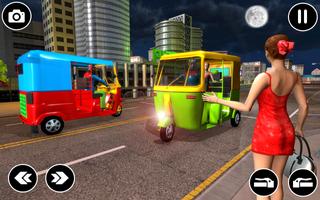 Rickshaw Driving Tuk Tuk Game تصوير الشاشة 3
