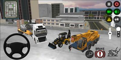 JCB Excavator Simulator Truck poster