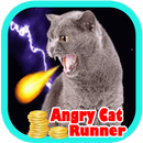 angry cat runner rush 3d APK