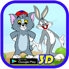 Cat and Bunny Adventure Fun Game icône