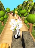 Subway Free Looney tunes 3D Dash : Run adventure Affiche