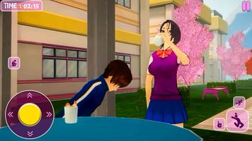 Yumi High School Girl Life 3D screenshot 2