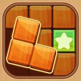Tetra Block Mania - Wooden Puz أيقونة
