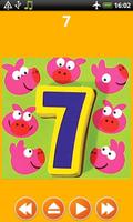 Numbers for kids Affiche