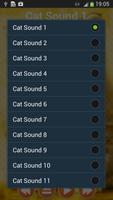 Cat Sounds Ringtones capture d'écran 1
