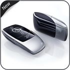 Simulator for car key remote icon