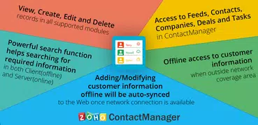 Contact Manager: Manage contacts, deals & tasks