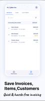برنامه‌نما Invoice Generator عکس از صفحه