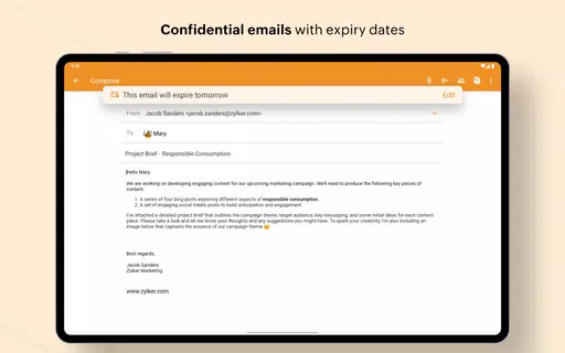 Zoho Mail - Email and Calendar