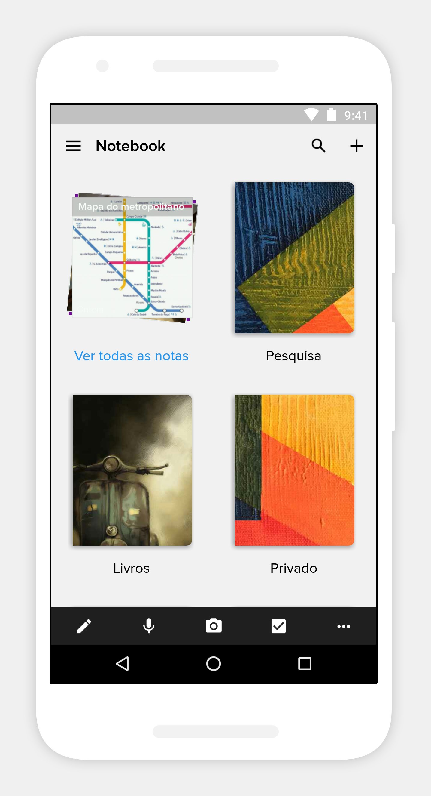 Notebook para Android APK Baixar