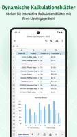 Zoho Sheet–Kalkulationsblatapp Plakat