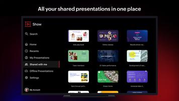 Zoho Show - Slideshow اسکرین شاٹ 1