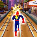 Amazing Super Heroes Running : Subway Home Runner APK