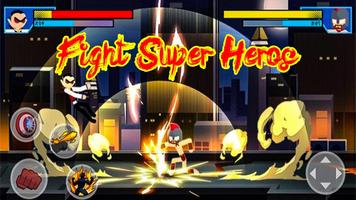 Stick Super Hero : Stickman Heroes Supreme Fight Affiche