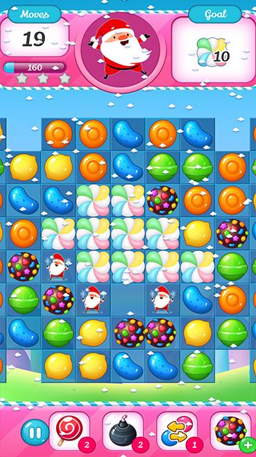 Santa Crush Sweet Christmas Match 3 Puzzle Candy For Android Apk Download