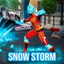 Snow Storm Super héro Game APK