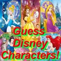 Guess Disney Characters! पोस्टर